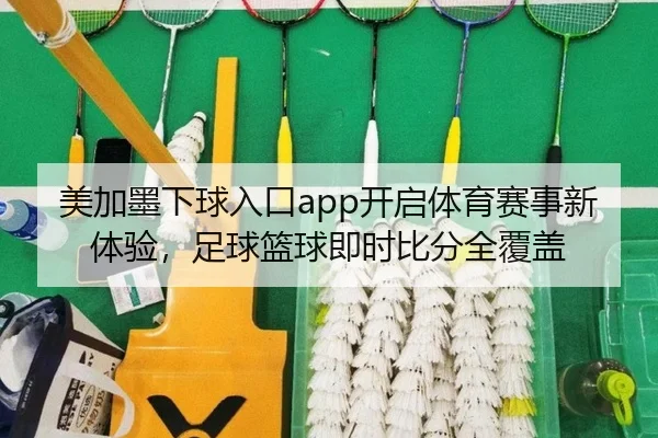 美加墨下球入口app开启体育赛事新体验，足球篮球即时比分全覆盖